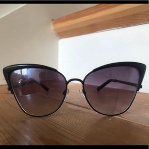 Black sunglasses from Anthropologie San Francisco